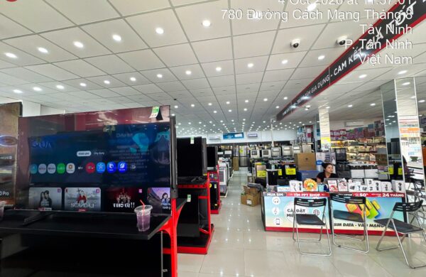 Thiết Kế Thi Công Showroom FPT Shop Tại Phường Tân Ninh, Tỉnh Tây Ninh