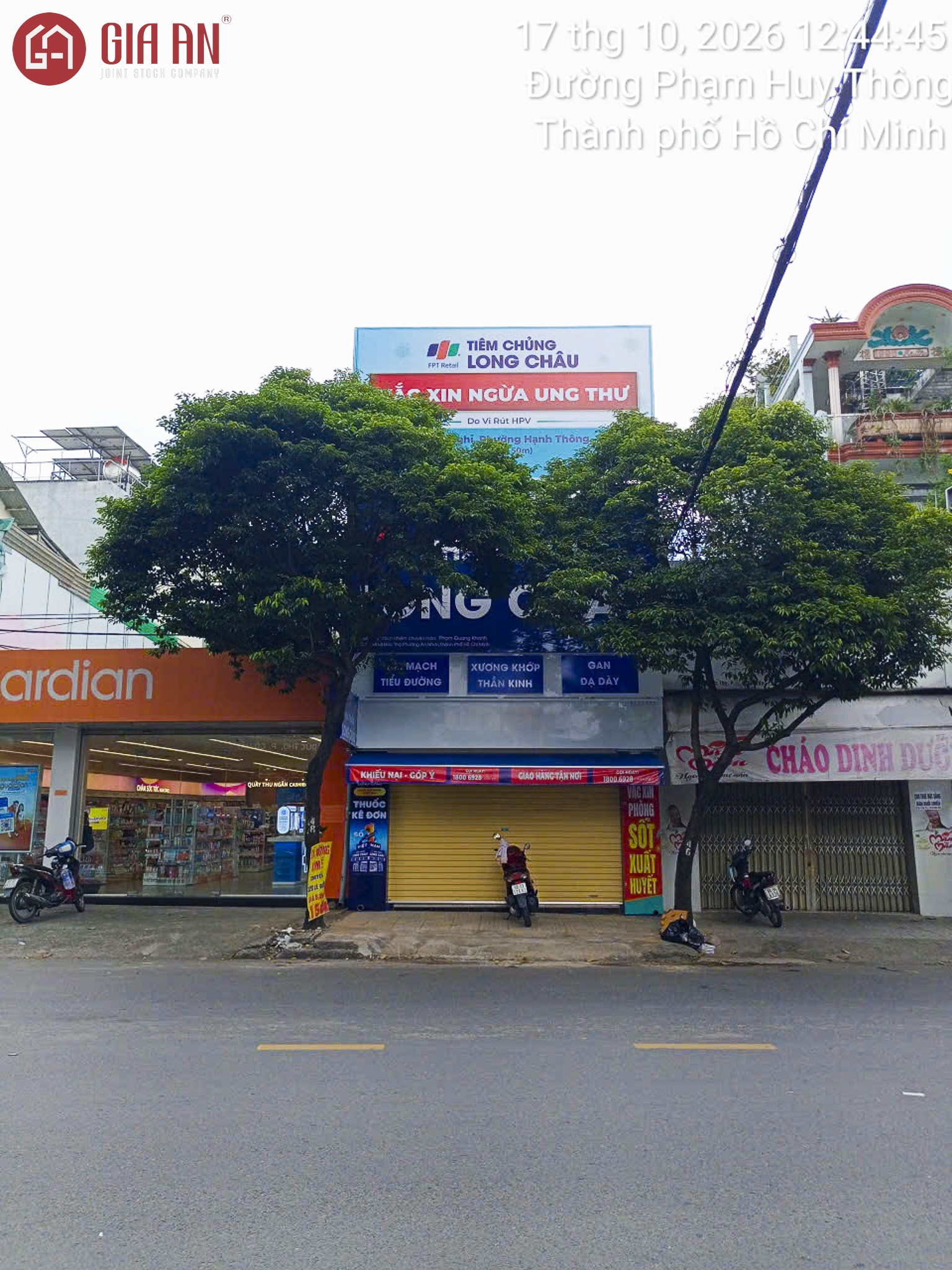 Thiết Kế Thi Công Công Trình Nhà Thuốc Long Châu Tại P An Nhơn, TP Hồ Chí Minh