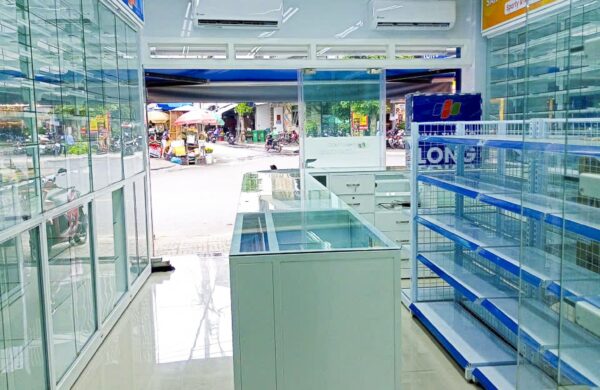 Thiết Kế Thi Công Công Trình Nhà Thuốc Long Châu Tại P An Nhơn, TP Hồ Chí Minh