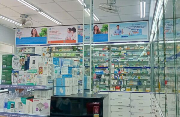 Thiết Kế Thi Công Công Trình Nhà Thuốc Long Châu Tại P. Thới An, TP. Hồ Chí Minh