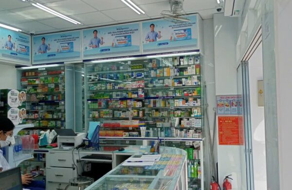 Thiết Kế Thi Công Công Trình Nhà Thuốc Long Châu Tại P. Thới An, TP. Hồ Chí Minh