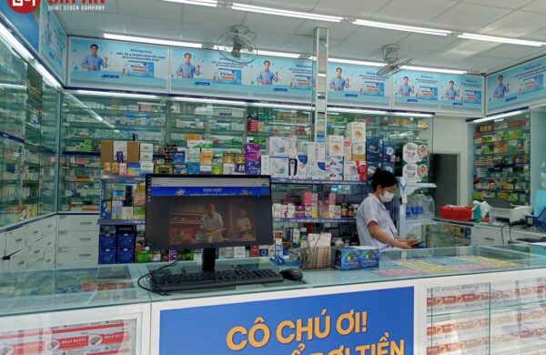 Thiết Kế Thi Công Công Trình Nhà Thuốc Long Châu Tại P. Thới An, TP. Hồ Chí Minh