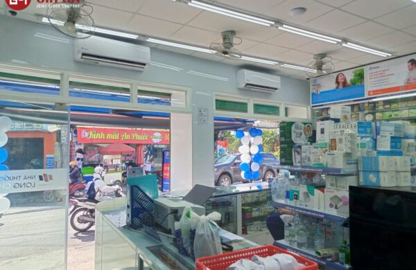 Thiết Kế Thi Công Công Trình Nhà Thuốc Long Châu Tại P. Thới An, TP. Hồ Chí Minh