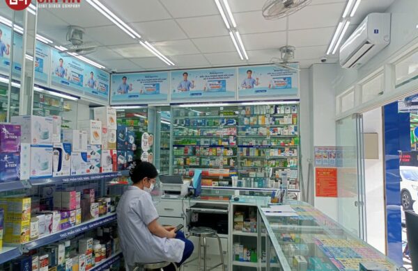Thiết Kế Thi Công Công Trình Nhà Thuốc Long Châu Tại P. Thới An, TP. Hồ Chí Minh