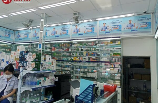Thiết Kế Thi Công Công Trình Nhà Thuốc Long Châu Tại P. Thới An, TP. Hồ Chí Minh