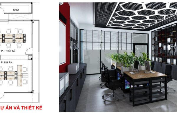 Thiết Kế Phối Cảnh 3D Văn Phòng Làm Việc Công Ty Gia An JSC Tại P. Hiệp Bình, TP. Hồ Chí Minh
