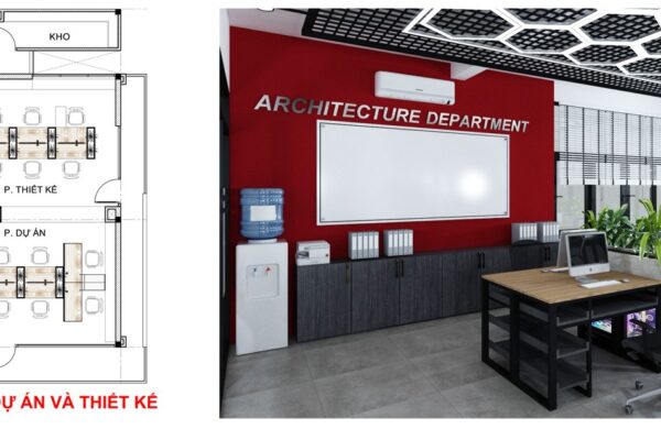 Thiết Kế Phối Cảnh 3D Văn Phòng Làm Việc Công Ty Gia An JSC Tại P. Hiệp Bình, TP. Hồ Chí Minh