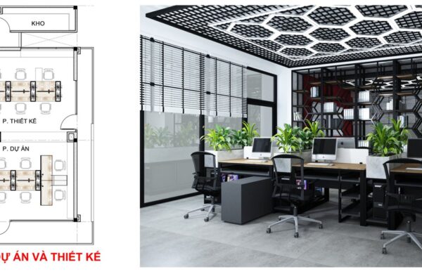 Thiết Kế Phối Cảnh 3D Văn Phòng Làm Việc Công Ty Gia An JSC Tại P. Hiệp Bình, TP. Hồ Chí Minh