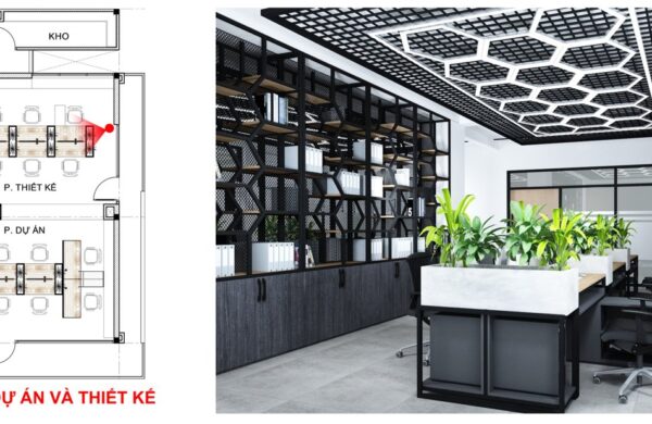 Thiết Kế Phối Cảnh 3D Văn Phòng Làm Việc Công Ty Gia An JSC Tại P. Hiệp Bình, TP. Hồ Chí Minh